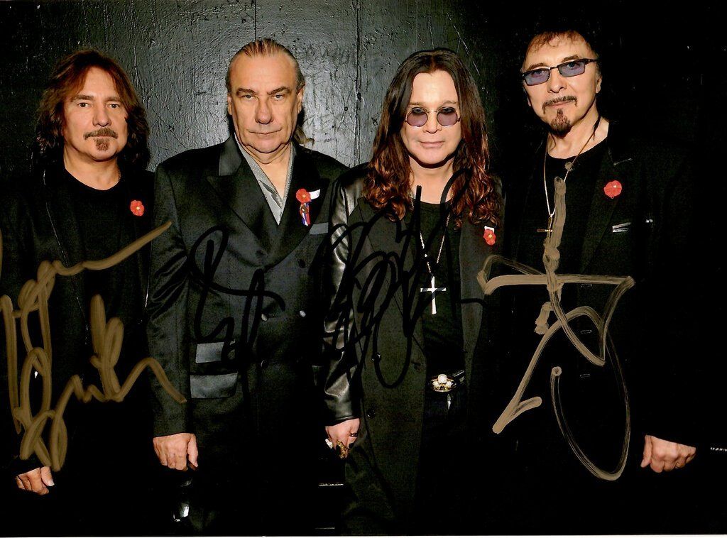 Autografi: BLACK SABBATH / Ozzy OSBOURNE / AUTOGRAMME – Usato da Egg b. Zürich venduto da Dbunny