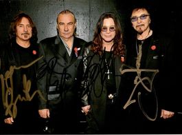 BLACK SABBATH / Ozzy OSBOURNE / AUTOGRAMME
