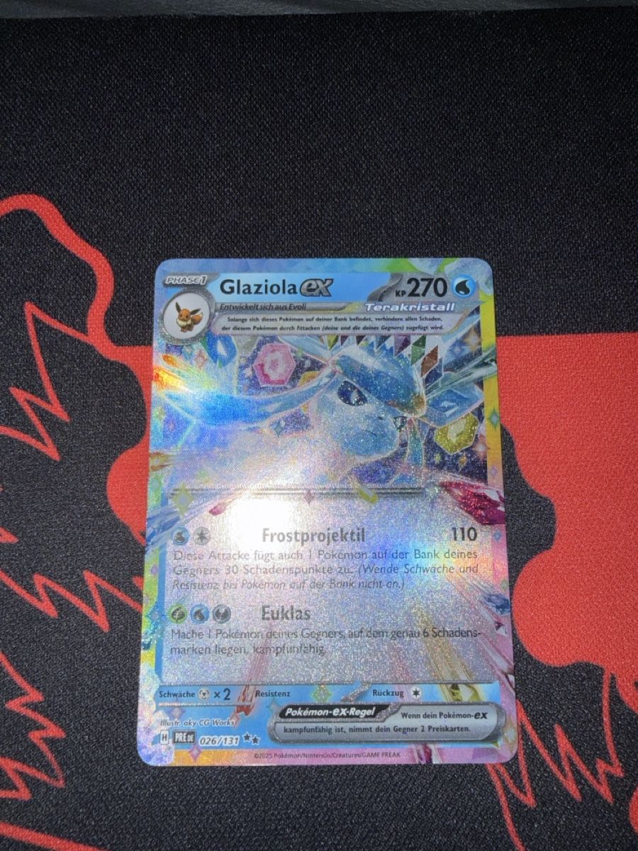 Pokémon Carte collezionabili: Glaziola ex DE – Nuovo (secondo la descrizione) da Basel venduto da ari_s727
