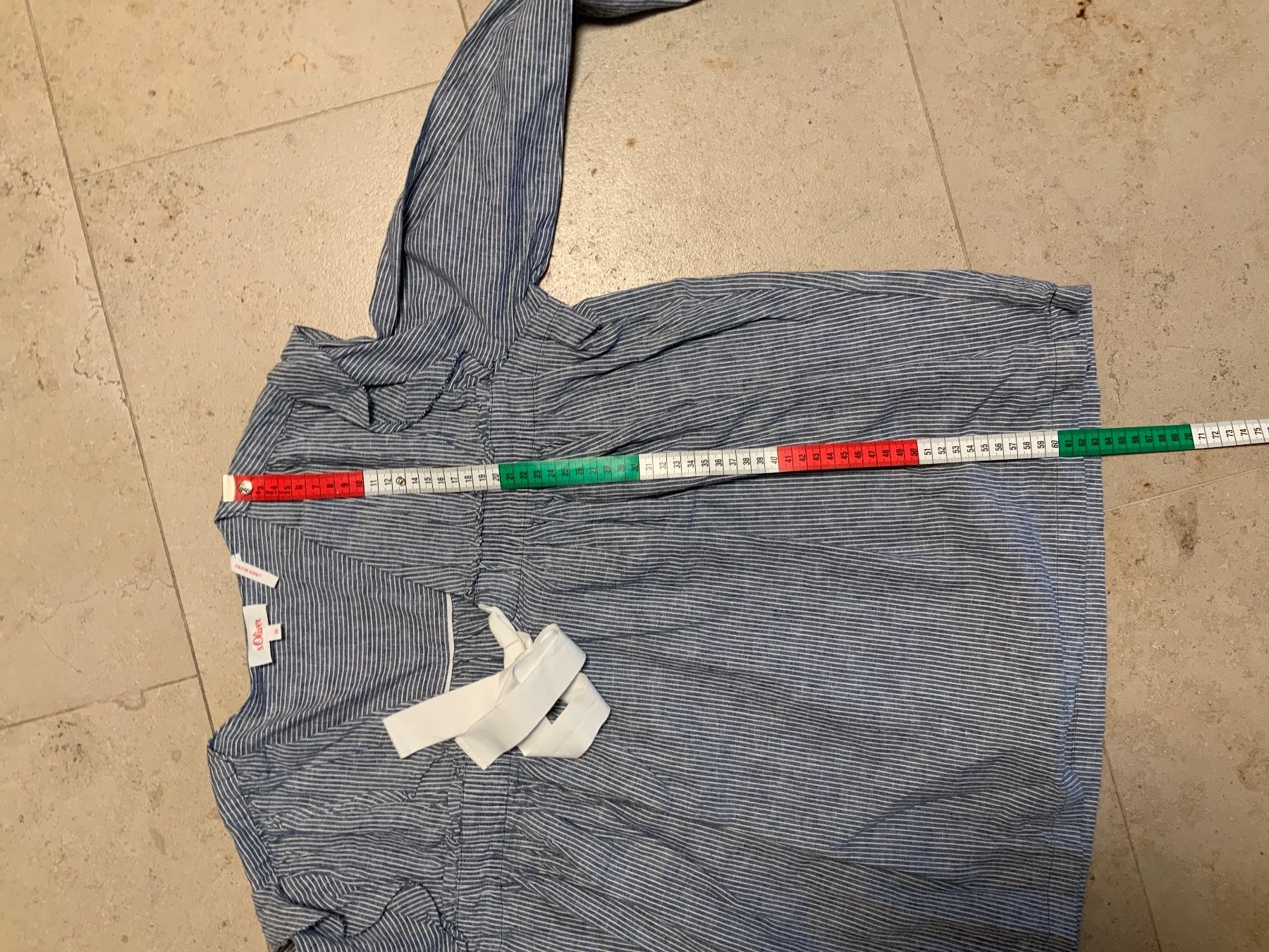 S.Oliver Camicette: S. Oliver Bluse 36 Oversize mit Leinen – Usato da Buchs SG venduto da Sunie 3