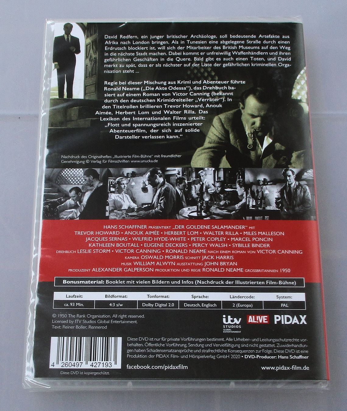 Tutti i DVDs: DER GOLDENE SALAMANDER - Anouk Aimeé NEU/OVP – Nuovo e nell'imballaggio originale da Wattwil venduto da Muriel10 1
