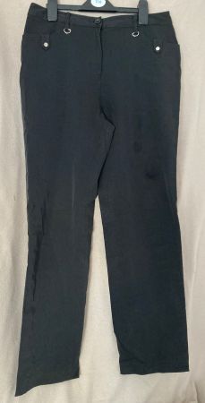 Vintage buisiness casual Hose schwarz