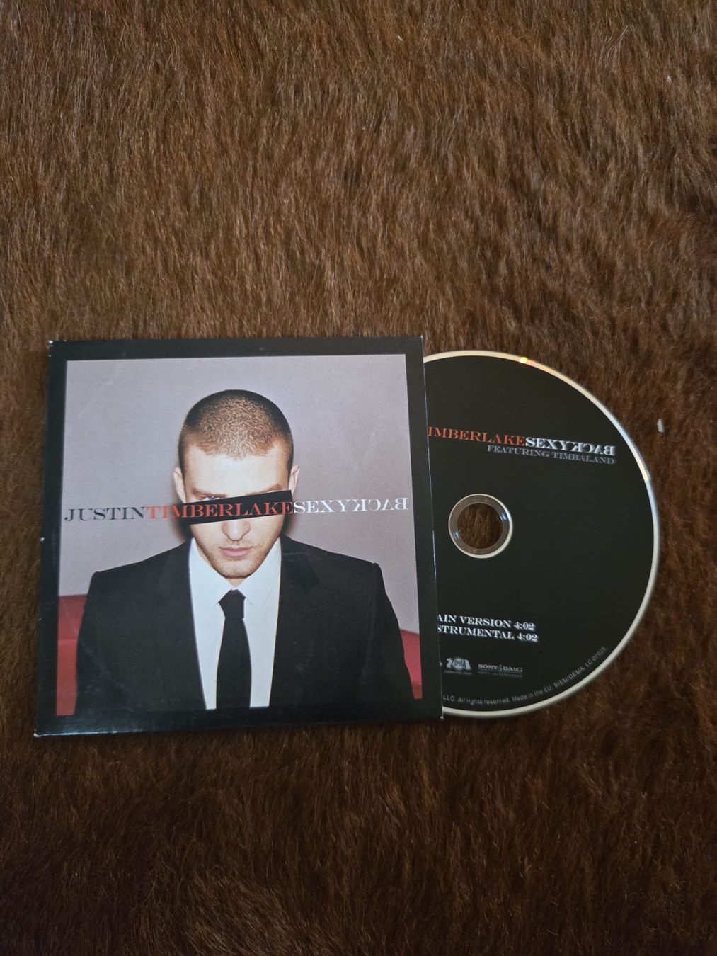 CD: Justin Timberlake - Sexyback Single – Usato da Esslingen venduto da MaximeNi