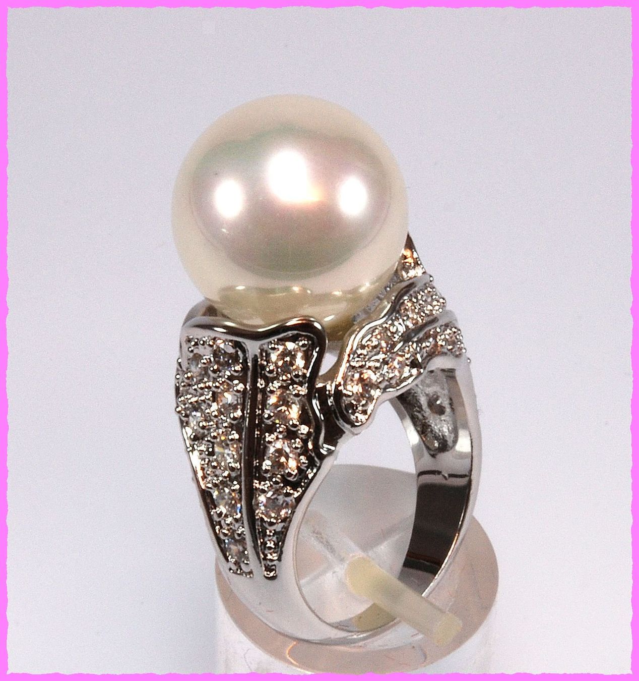 Anelli: Muschelkern Perlen Ring – Nuovo e nell'imballaggio originale da Oberglatt ZH venduto da Diamond-Girl 3