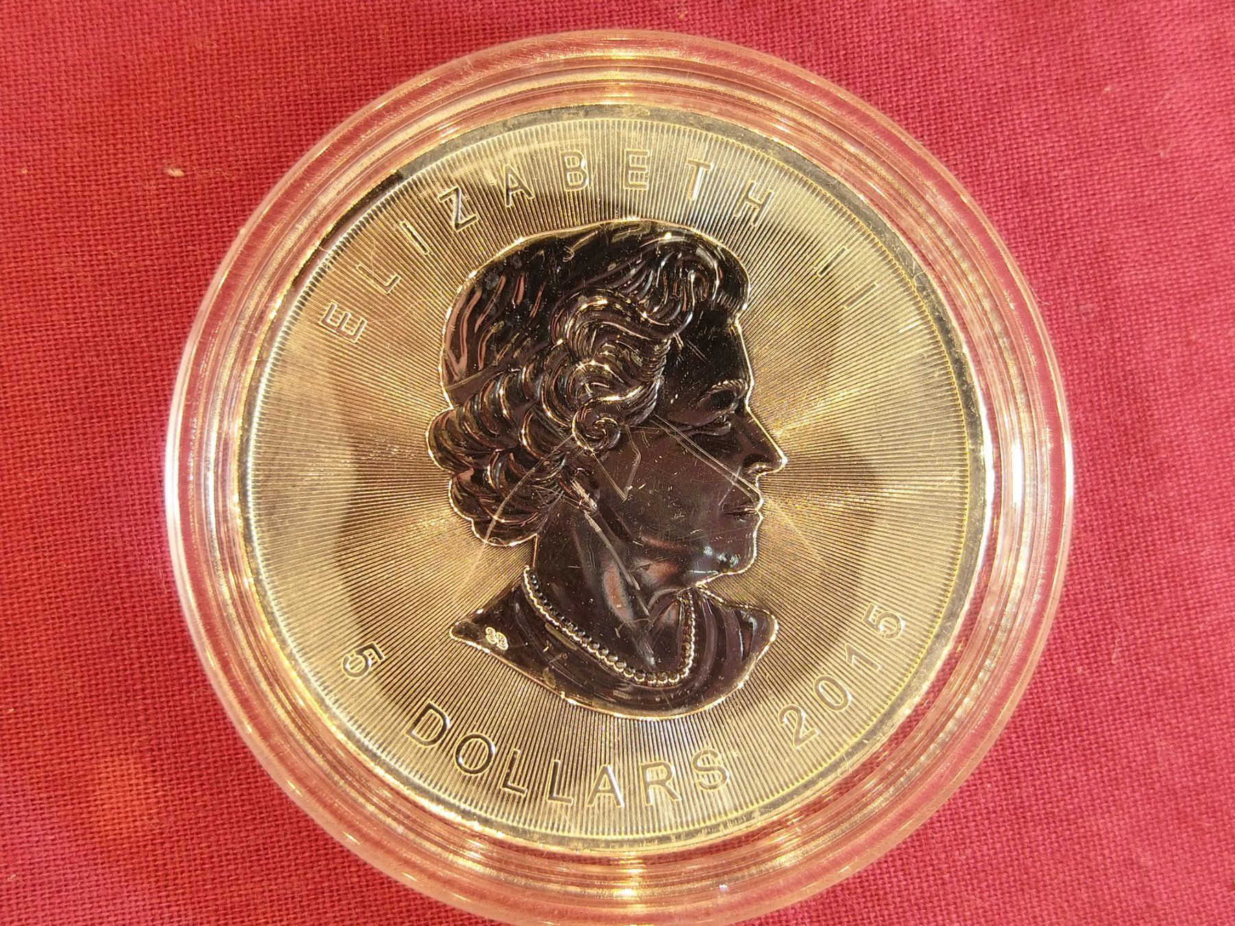 Alle Münzen: Silber Maple Leaf 1 oz - 2015 – Gebraucht aus Dättlikon von Quarz58 3