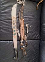 Machete mit Scheide Zentralamerika Motive guter Zustand