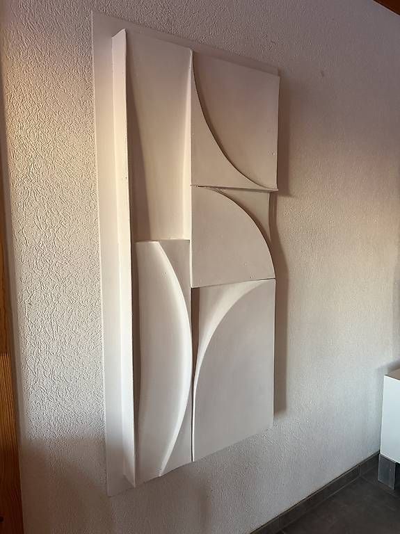 Pietre & tegole: Sculpture en pierre calcaire "Harmonie des vagues" – Usato da Les Breuleux venduto da Titi610 3