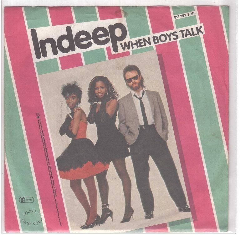 Dischi in vinile: Indeep  --  When boys talk  Single7 – Usato da Oberwil (Dägerlen) venduto da thespecials