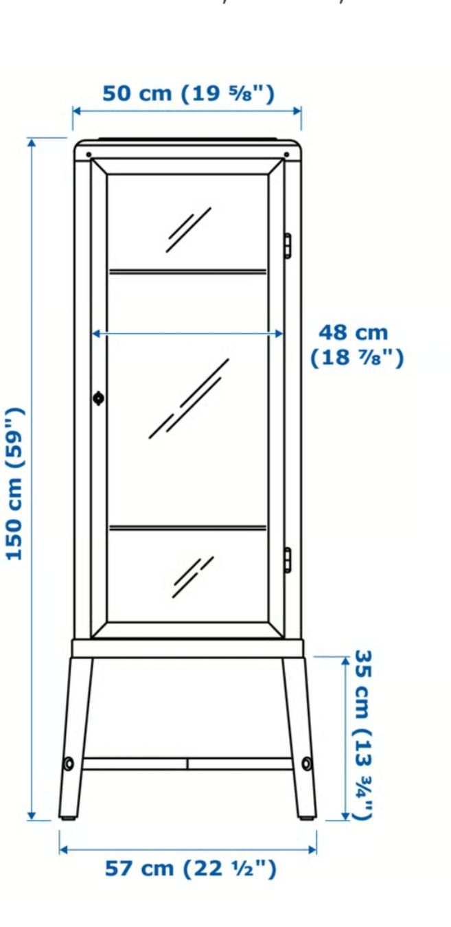 Vetrine: Glas-Vitrine Fabrikör Antrazit 2 Stk. – Usato da Suberg venduto da Einfach.Mario 1