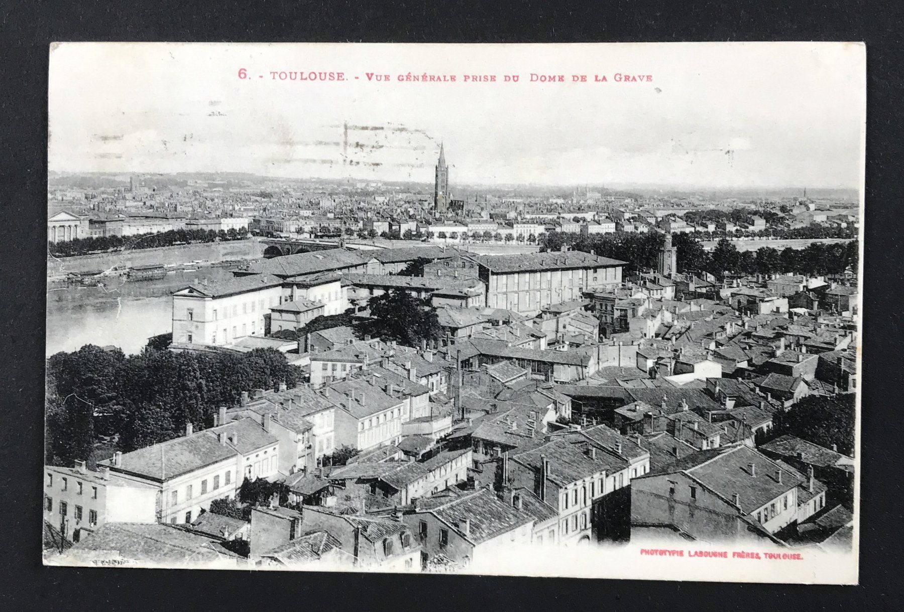 Cartoline postali: ANTIKE ANSICHTSKARTE TOULOUSE – Usato da Ostermundigen venduto da wini63
