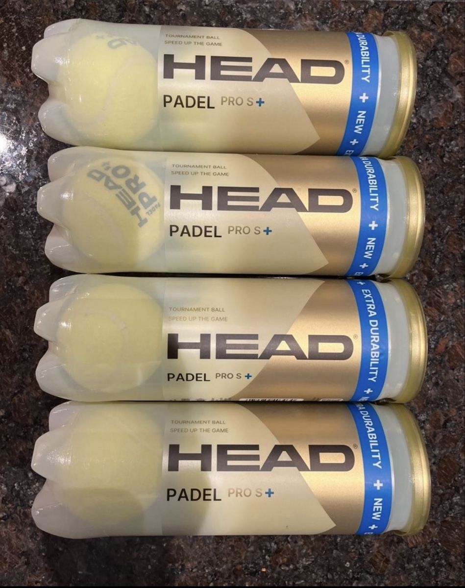 Head Palloni: 4 Dosen Head Padel Pro S+ – Nuovo e nell'imballaggio originale da Halten venduto da G-Minus