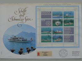 1978, Lemanex FDC, mit Ersttags-Stempel, Einschreiben
