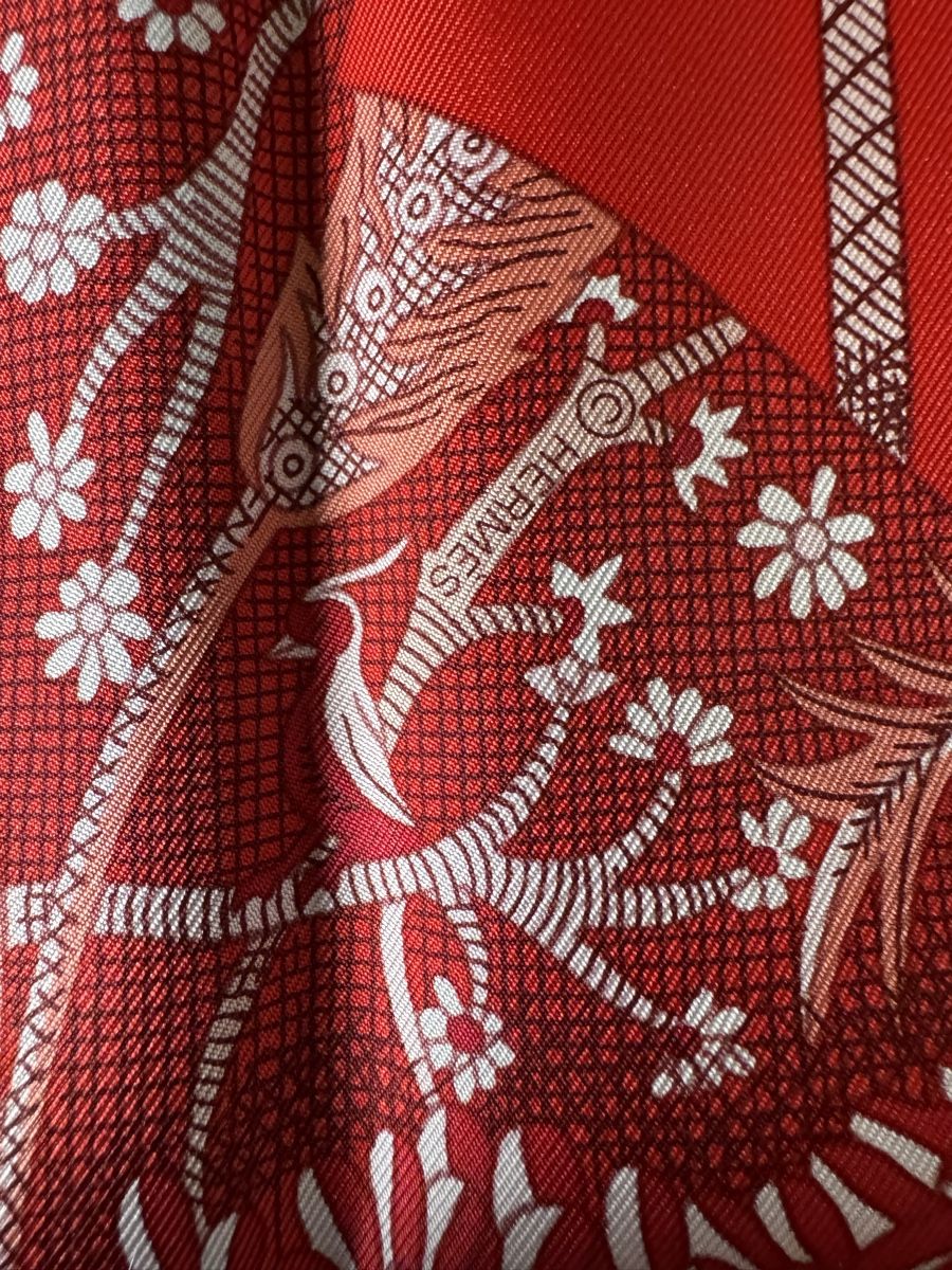 Hermès Foulards, Tücher & Schals: Hermès carré Acte 3 Scène 1 La Clairière – Neu (gemäss Beschreibung) aus Genève von HappyLifestyle 4