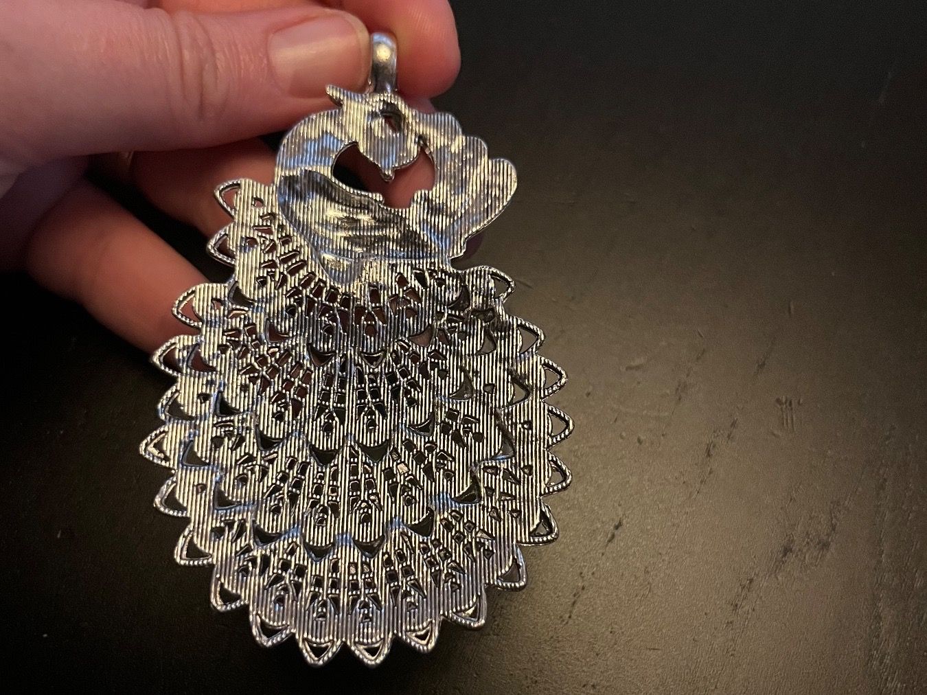 Anhänger: Amulett/ Anhänger Pfau – Neu (gemäss Beschreibung) aus Gams von Mariawicca 6