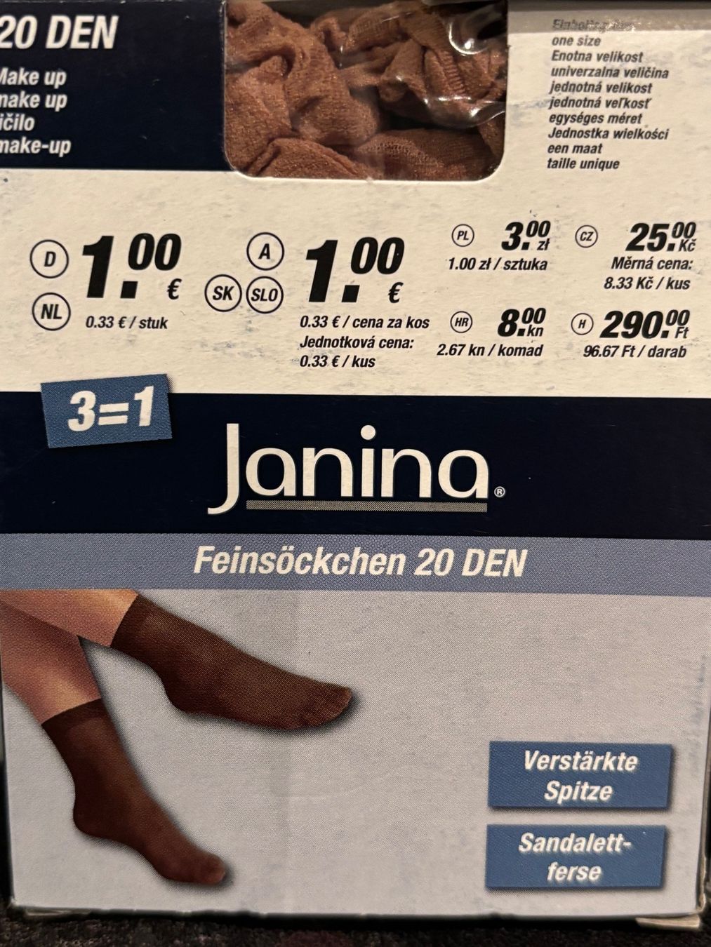 Lidl Calze: Damen Söckchen hautfarbig 8 Paar – Nuovo (secondo la descrizione) da Rafz venduto da findelmundo68 1