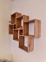 Wandregal Holz Würfel modern guter Zustand