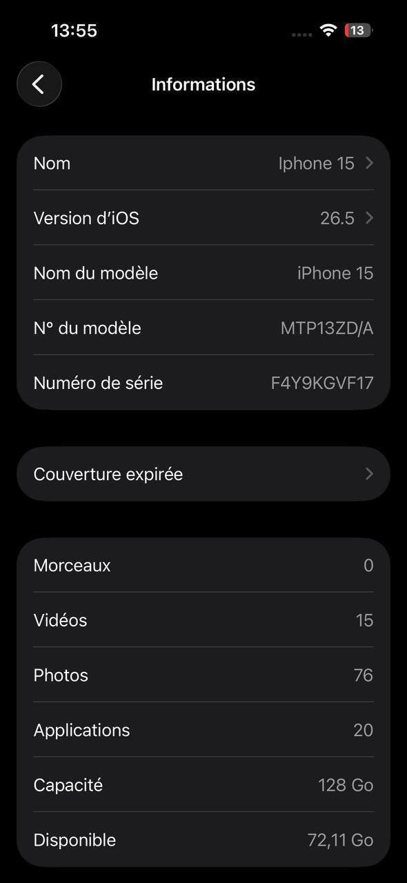 Apple Telefoni cellulari / Smartphones: Iphone 15 – Usato da Bulle venduto da anton.tkachov 1