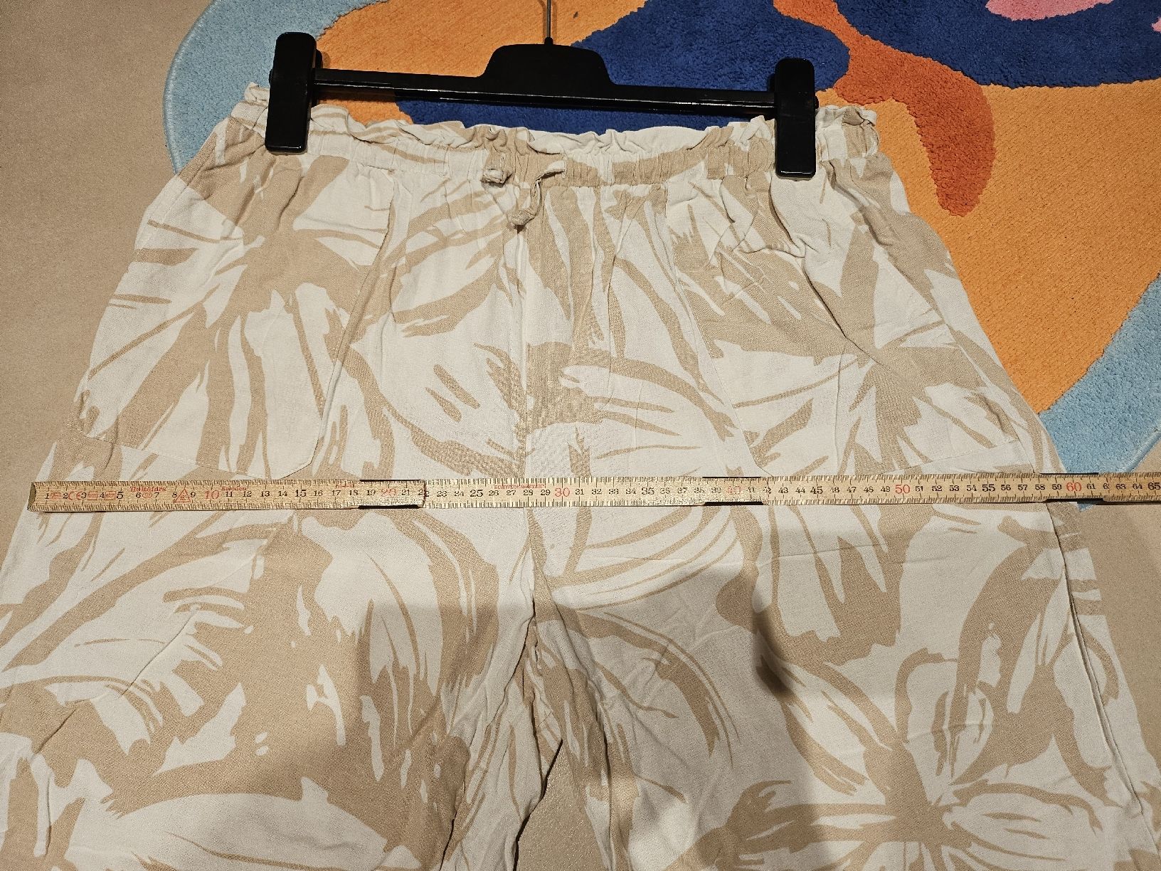 C&A Pantaloni: Sommerhose Leinen Viscose gr.42 – Usato da Allschwil venduto da na.wi.90 7