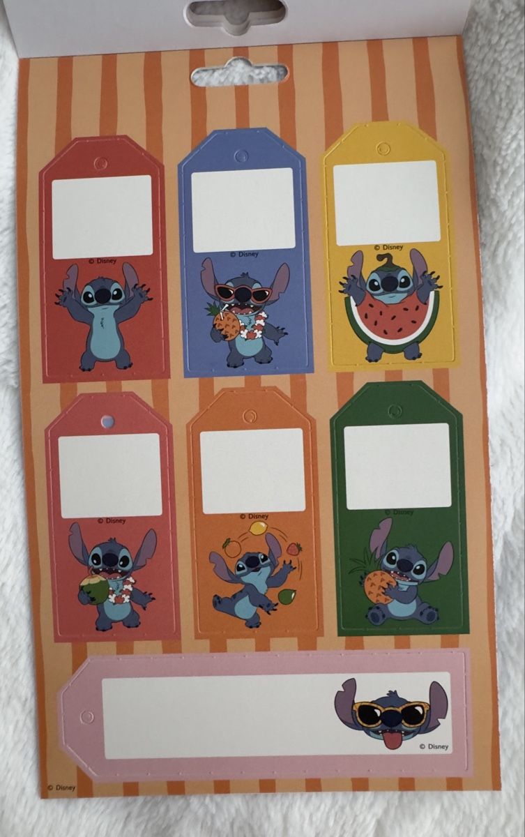 Aufkleber: Stitch Gift Decorate Set Stickers -  NEW! – Neu und originalverpackt aus Sins von sum_lv6d 6