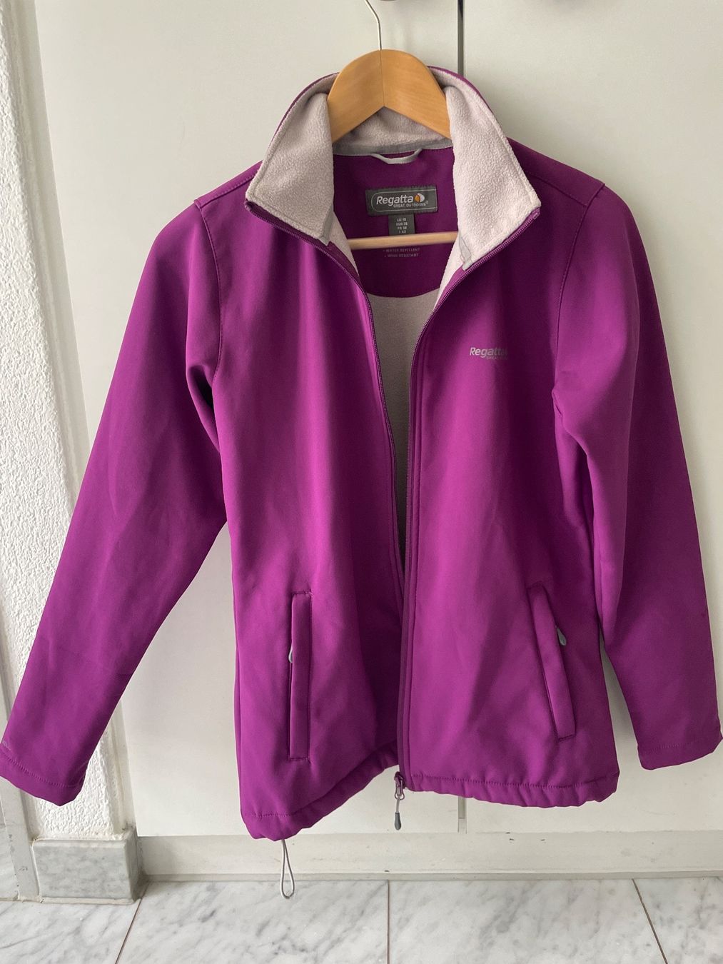 Giacche: Regatta Soft Shell Jacke Gr.36 lila – Usato da Küssnacht am Rigi venduto da Monimaus03