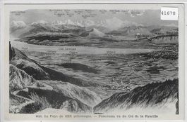 Le Pays de Gex pittoresque - Panorama vu du Col de la Faucil