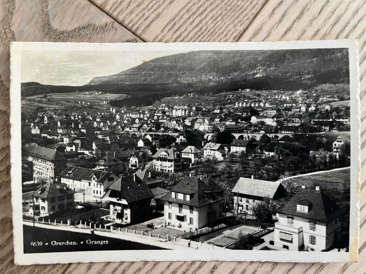 Cartoline postali: AK Grenchen Granges ( gel 1961) – Usato da Romanshorn venduto da Apfelschuss