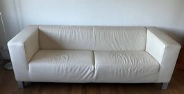 Ledersofa für 4 Personen