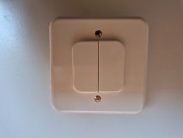 UP - Schalter Sch 3 + 3 Amacher EDIZIOdue weiss