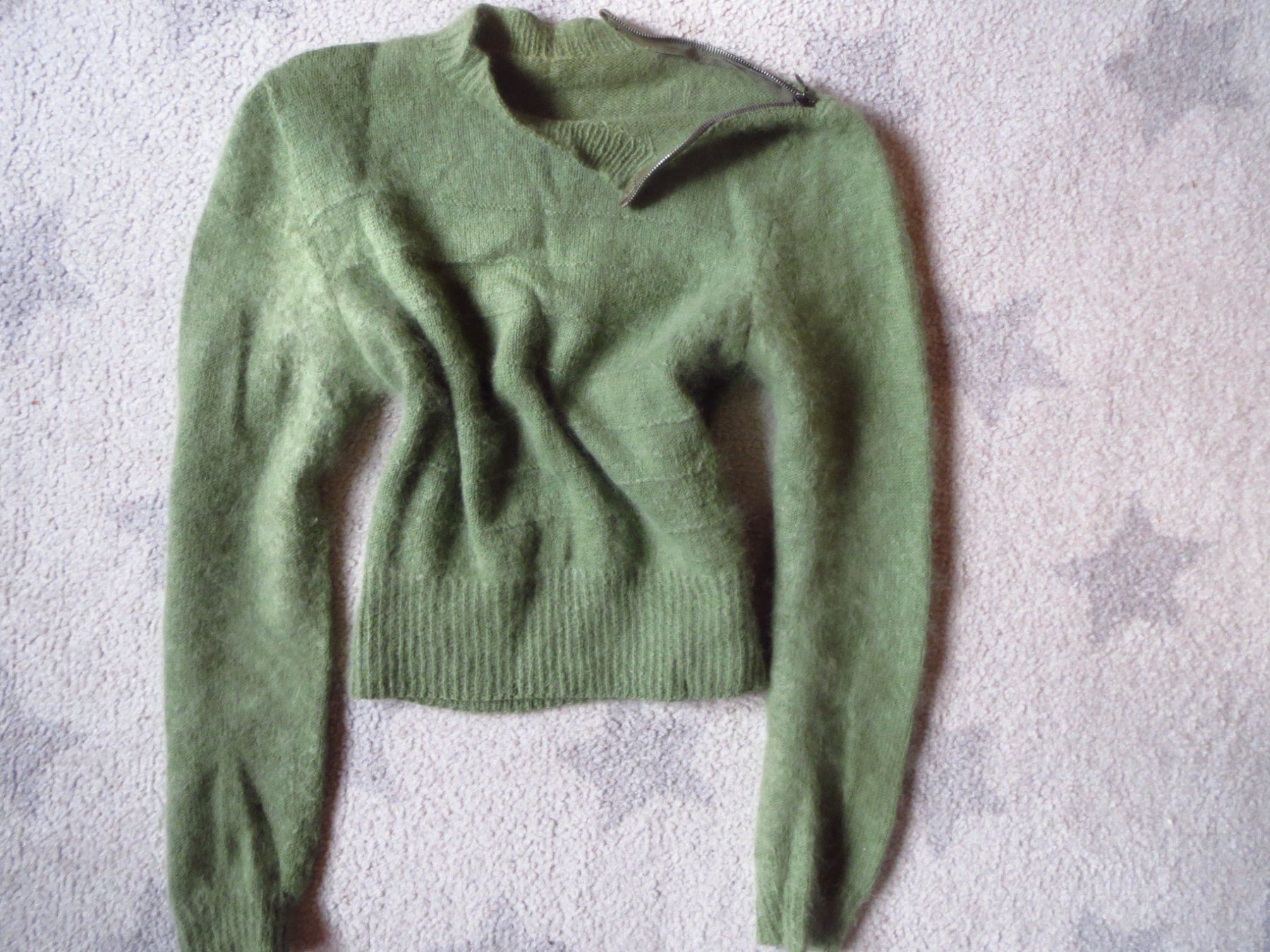 Pullover & Sweatshirts: stylisher Damen Pullover / Crop Top mit ANGORA – Gebraucht aus kiental von Anna3723 3