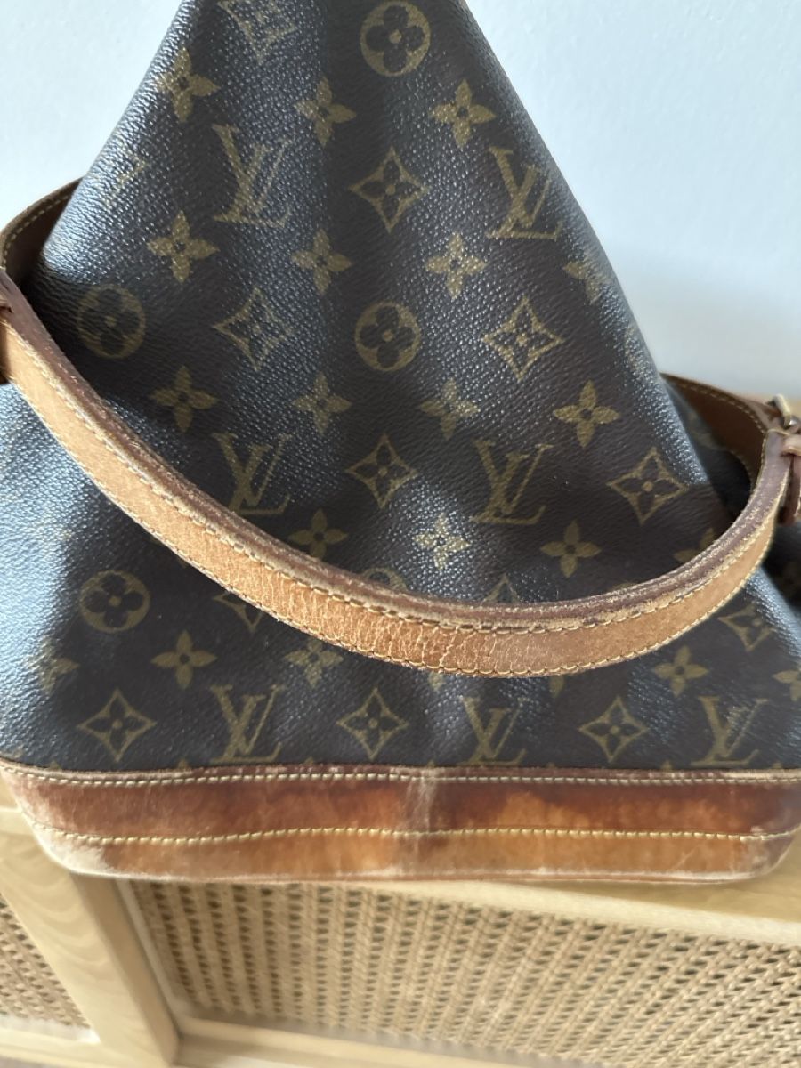Louis Vuitton Borse da donna: Louis Vuitton Noe Beutel Monogram braun Used – Usato da Basel venduto da selinalivia 2