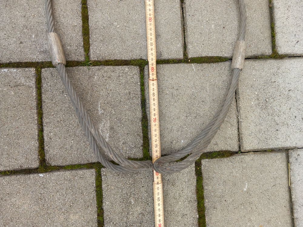 ELLER Drahtseil 1000 Kg Tragkraft Mit 2 Schlaufen ? Produktbild-Vorschau 2