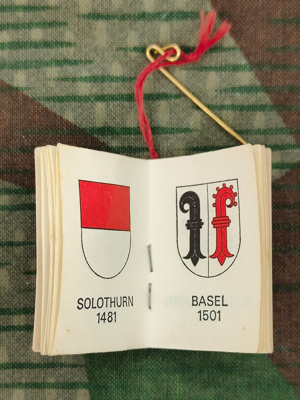 Placchette & Badge: 1. August Abzeichen 1975 – Usato da Bauma venduto da SwissMilitaria 1