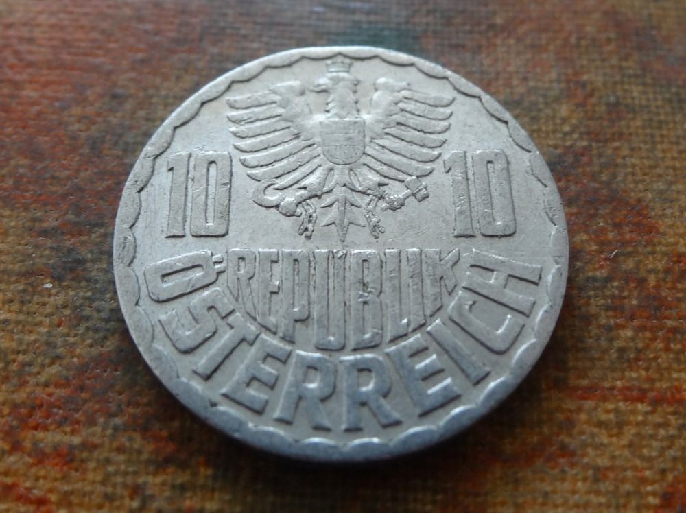 Tutti le monete: AUTRICHE  10  Groschen  1962 – Usato da Romanel-sur-Lausanne venduto da Swift13 1
