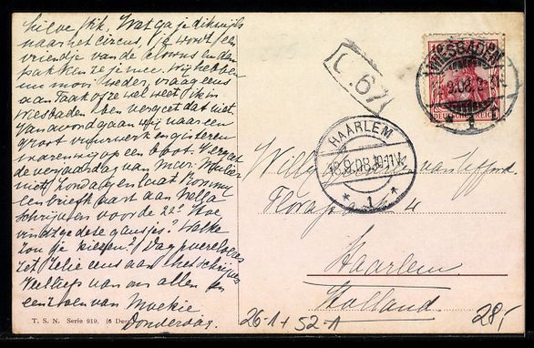 Cartoline postali: Arthur Thiele: Gänsedamen bewundern ein – Usato da Berlin venduto da bartko-reher 1