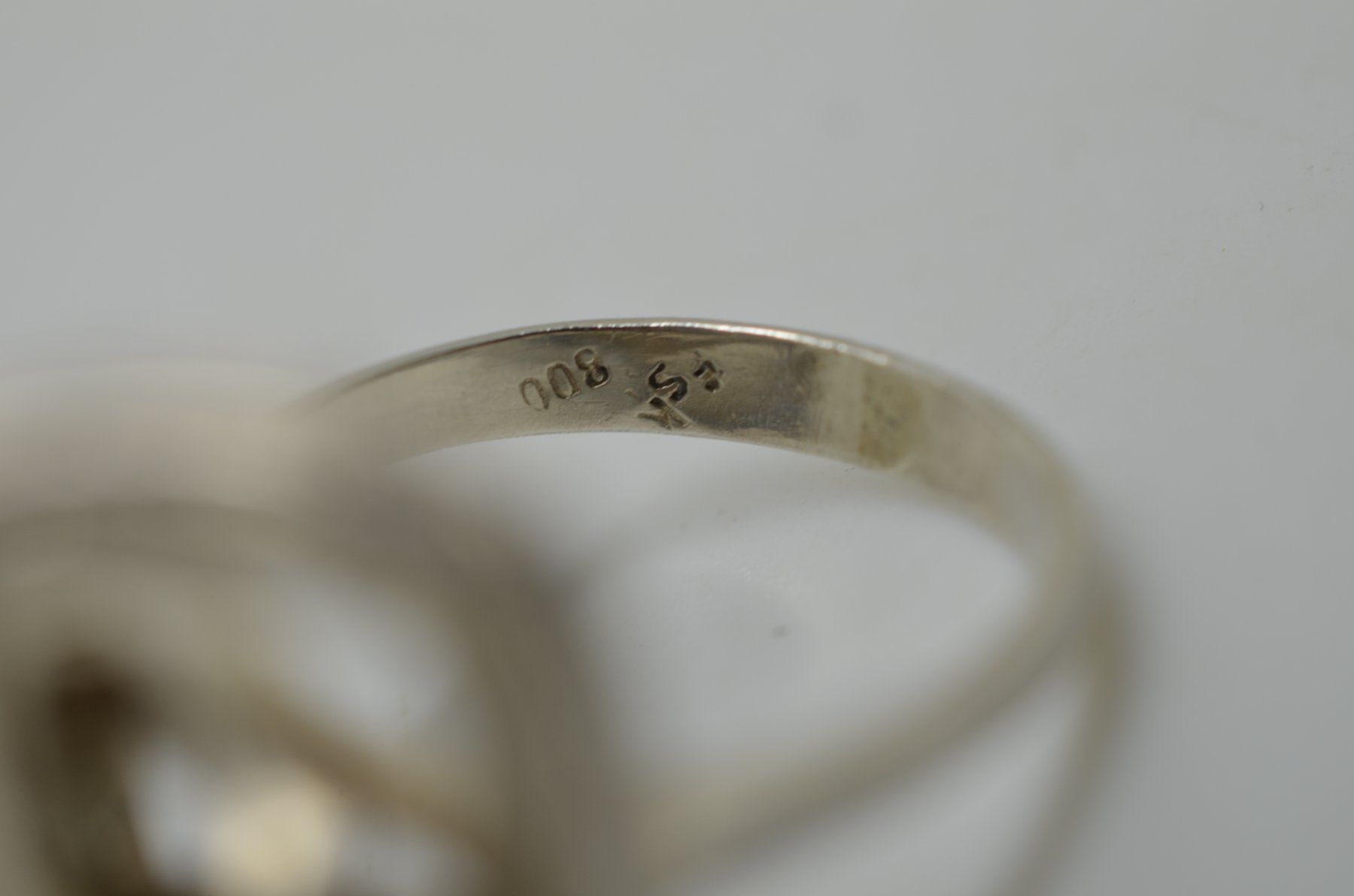 Anelli: Bague argent 800m no 50+ – Usato da La Croix (Lutry) venduto da OMEGA07 3