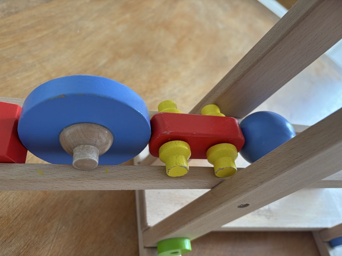 Giocattoli: Beluga Rolli Fun Murmelbahn aus Holz – Usato da Rekingen AG venduto da Susi22 1
