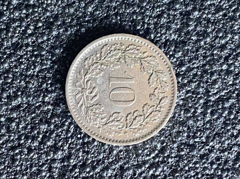 Alle Münzen: 10 Rappen 1967 – Gebraucht aus Hünenberg von Ecila 1