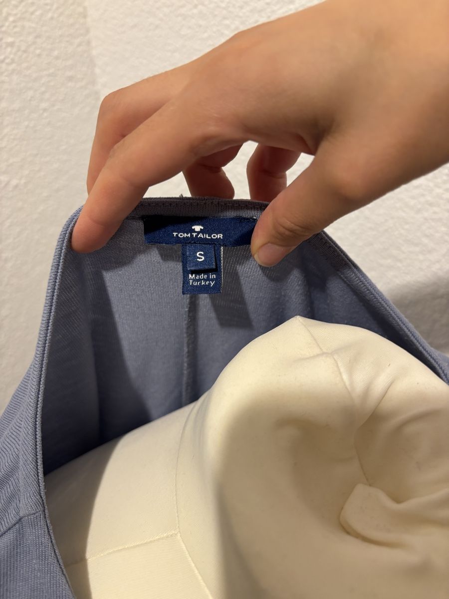 Maglioni & Felpe: Damen Pullover Tom Tailor blau Grösse S – Usato da Zürich venduto da nnsn 3