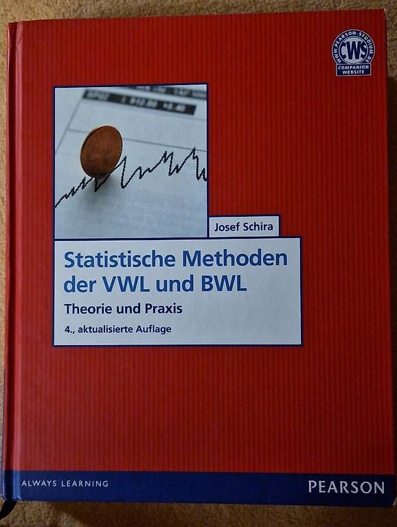 Libri: Statistische Methoden der VWL und BWL – Usato da Gordola venduto da lul_g86d
