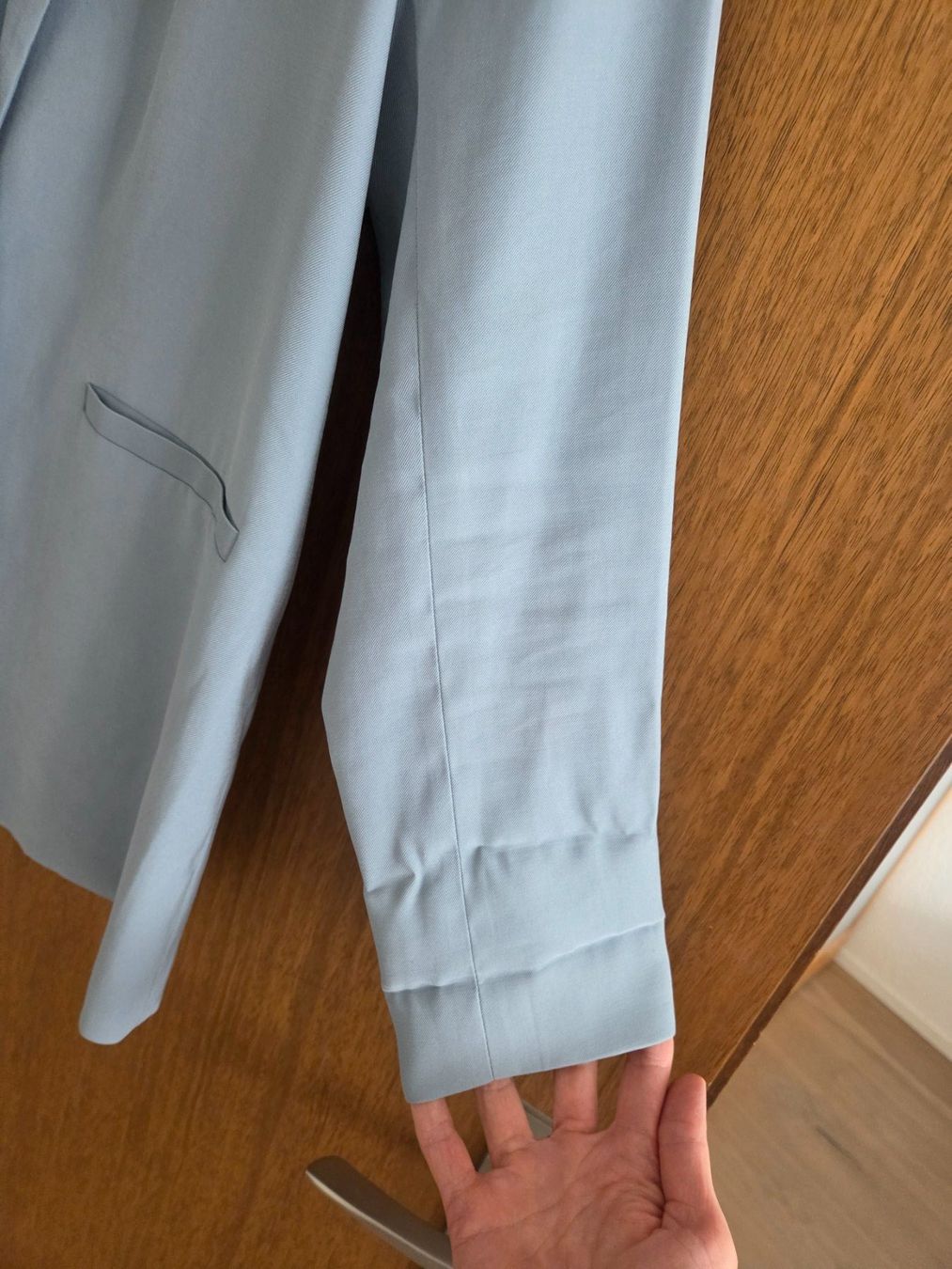 Jacken: Blazer hellblau – Gebraucht aus Nürensdorf von Aw18 3