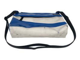 FREITAG Tasche blau weiss