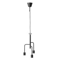 Suspension triple IKEA HADDEBO + 3 ampoules MOLNART