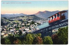 Lugano - Standseilbahn Monte San Salvatore