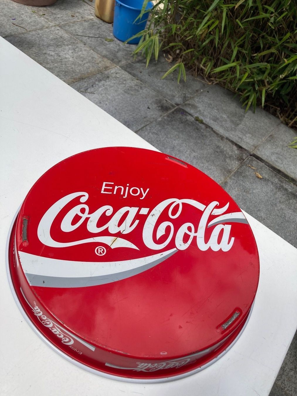 Piatti di portata: Tablett Coca Cola (retro) – Usato da Basel venduto da Tshabajuju 1