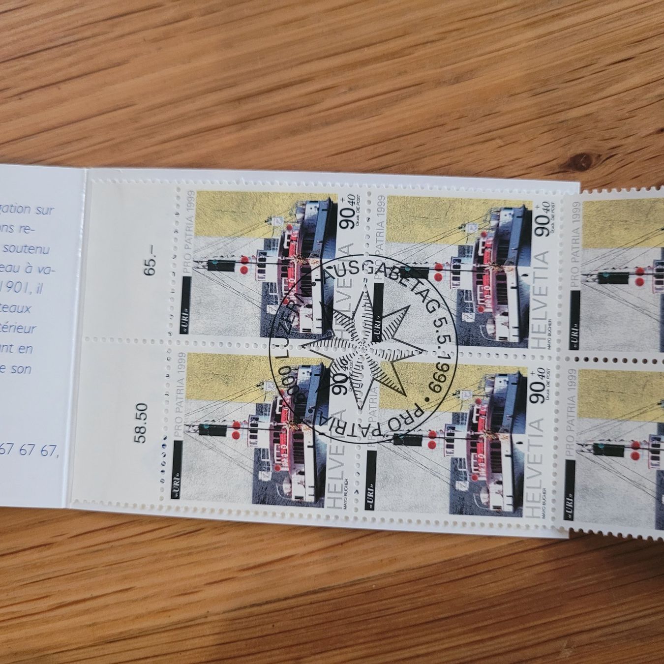 Tous les timbres: Markenheftchen Carnet De Timbre Pro Patria 1999 – D'occasion à Biel/Bienne par Destockweb 3