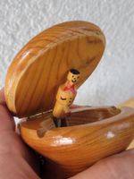 Vintage Scherzartikel Holz-WC