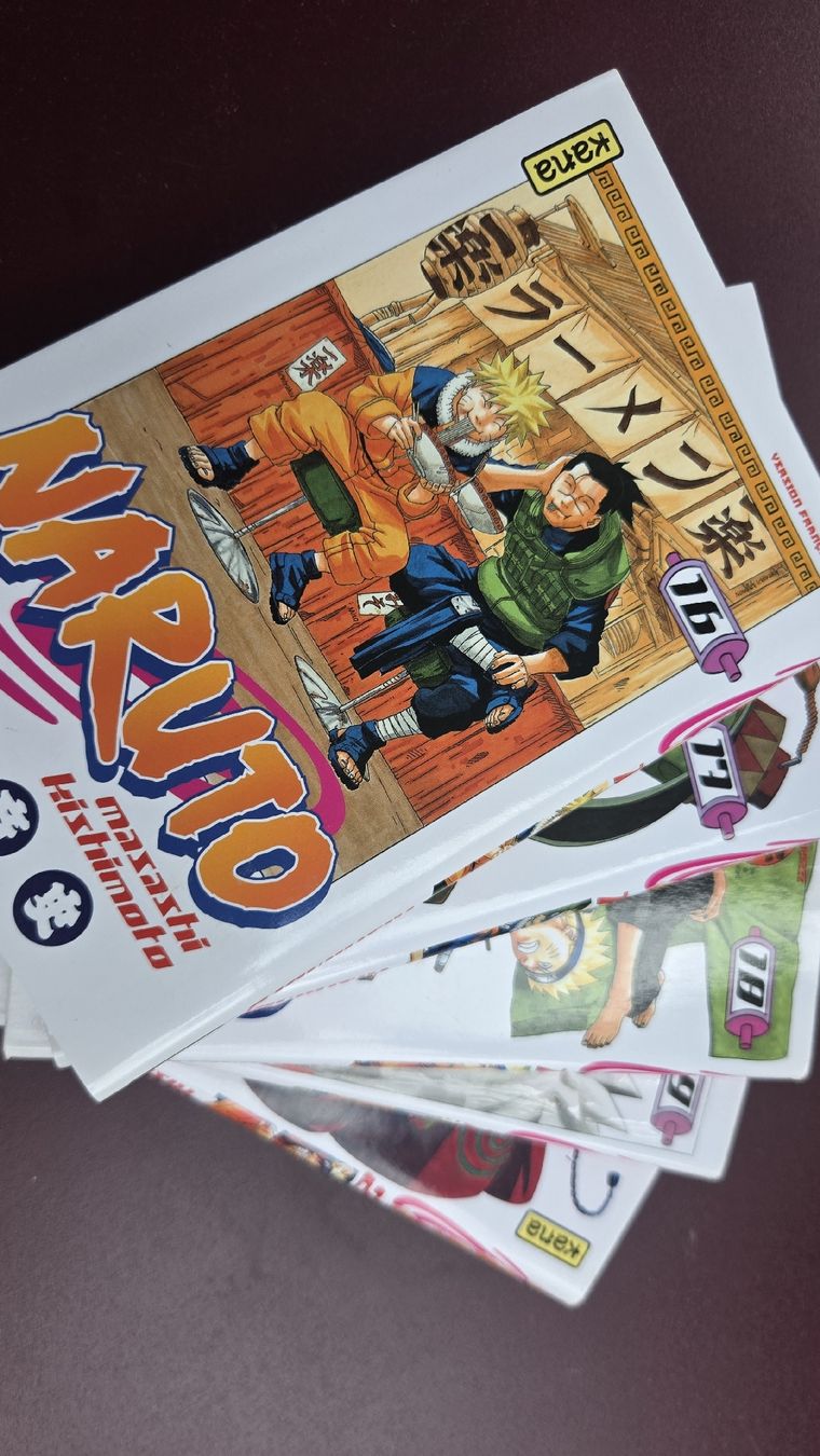 Comics: Manga Naruto Tomes 16-20, Masashi Kishimoto – Gebraucht aus Valeyres-sous-Rances von Untitled 2