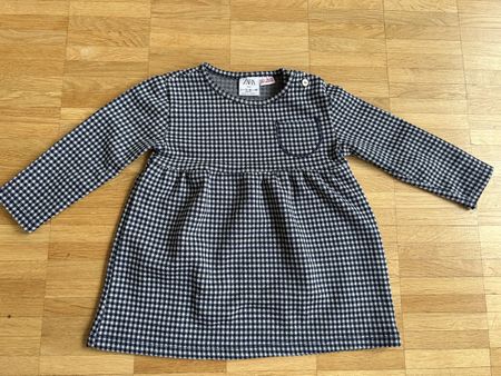Kinderkleid Zara kariert Grösse 86