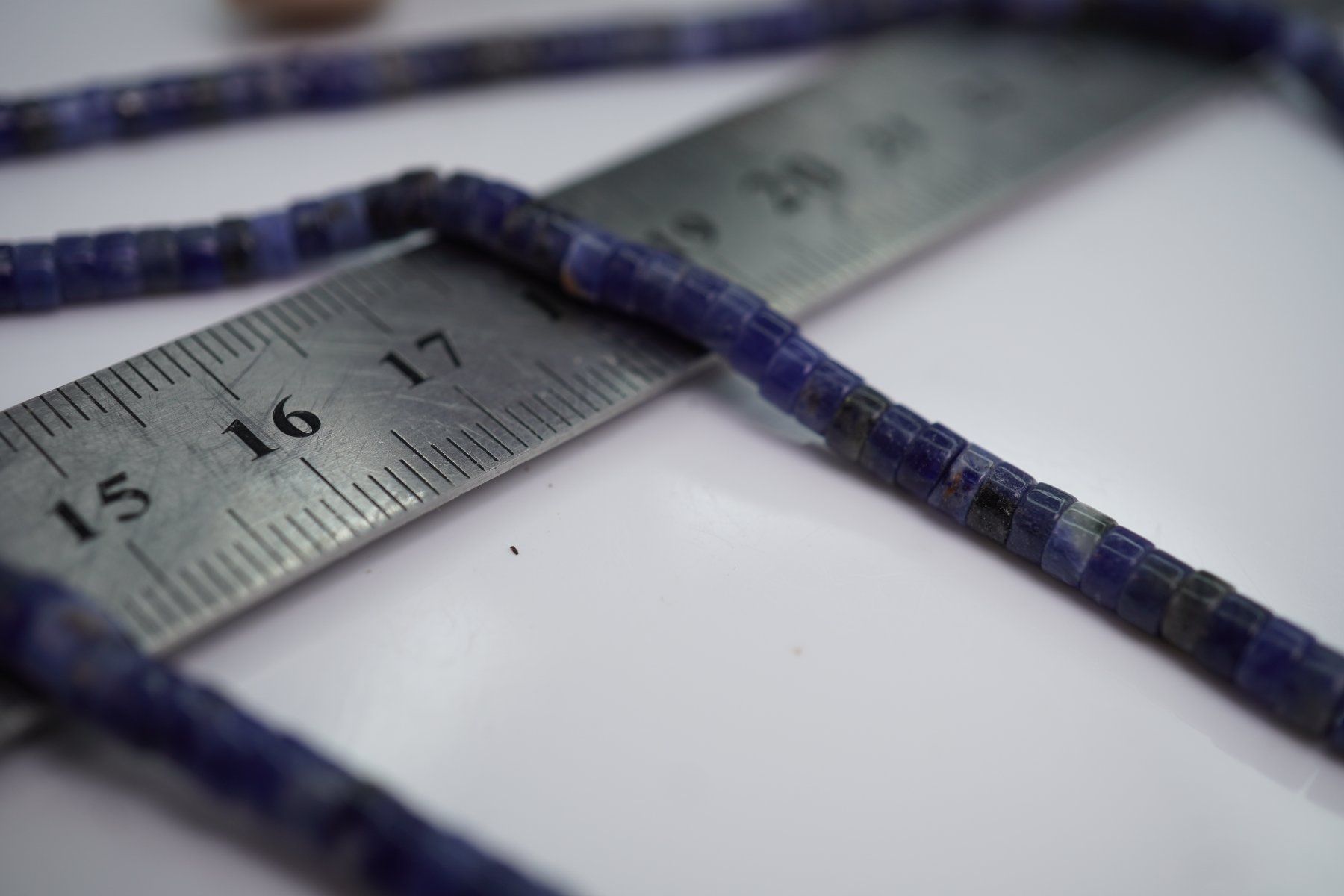 Pietre preziose: Sodalith Blau    Donuts  4mm  Strang   TOPSTONE – Nuovo e nell'imballaggio originale da Eschenbach SG venduto da topstone 3
