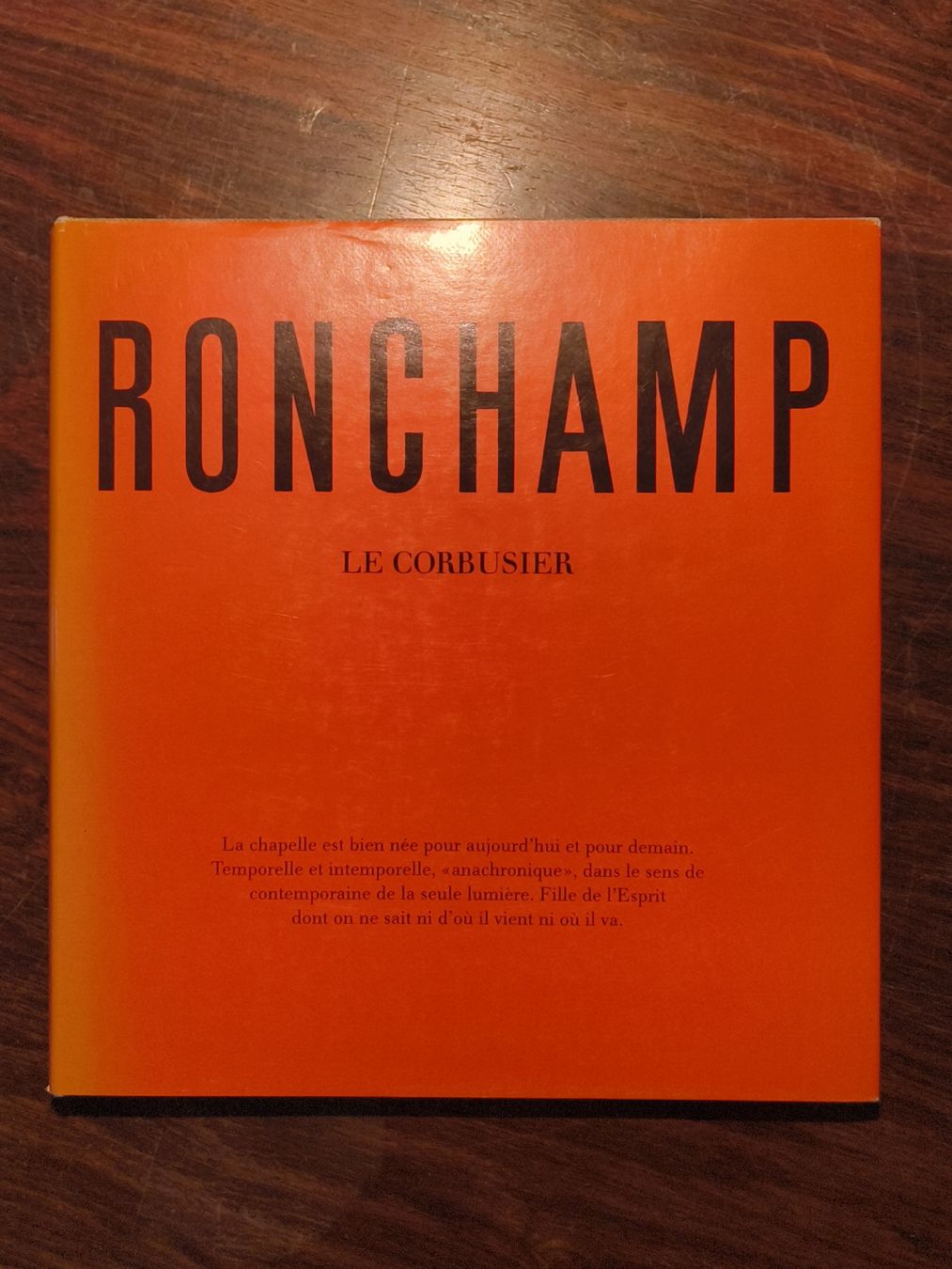 Libri: Buch Ronchamp Le Corbusier francais reedition – Usato da stettlen venduto da VintageBern_ch